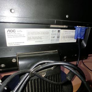 AOC LCD Monitors In Good Working Condition