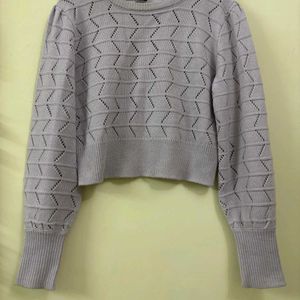 Lavender Winter Sweater