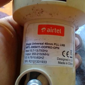 Airtel Single Universal LNB For Satellite Dish Se