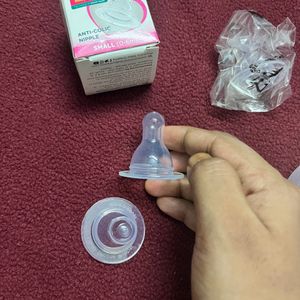 New 5 Nipple For 0-6 Months Baby