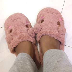 Pink Furr Slippers 💗