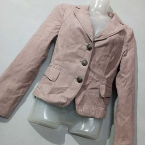 Beautiful Peach Jacket Woolen