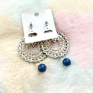 Blue Party Wear Earings