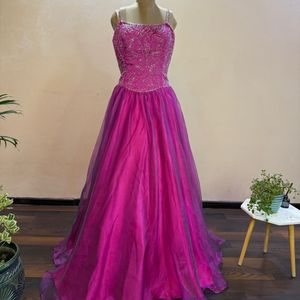 Pink Multi Layered Gorgeous Gown