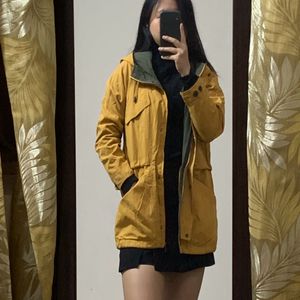 Yellow Parka Jacket