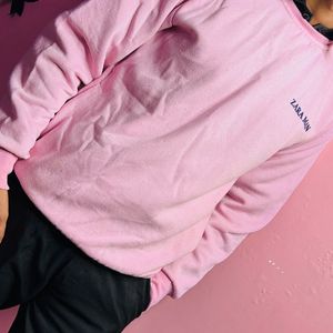 Zara pink hoodie