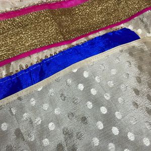 Saree With Stitched And Padded Blouse