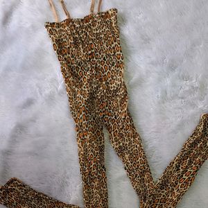 Leopard Prints Intimate Full Body Stockings