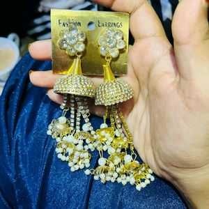 💥 Flower Jhumka