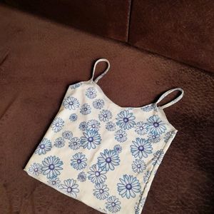 Crop Floral Top