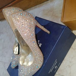 Rose Gold Diamond Heel