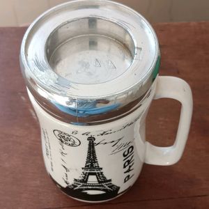 Coffee Glass / Cup With Cap