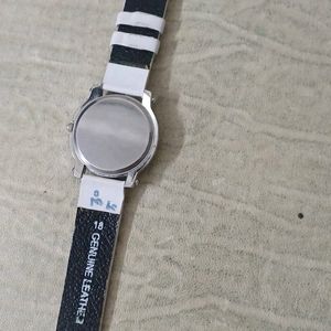 White Strap Watch For Females