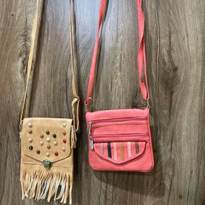 2 Different Sling Bags