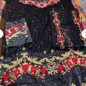 Branded Fully Embroidered Pakistani PatchWork Suit