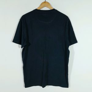 Black Printed T-Shirt For Men's