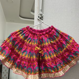 Modern Ghaghara Choli For Kids 1-2 Yr