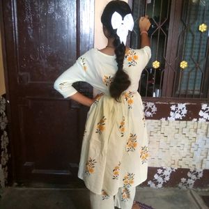 Floral Anarkali Kurti