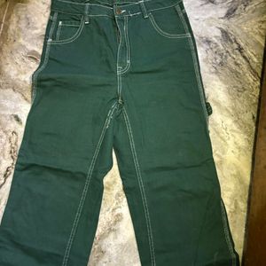 Bershka Green Cargo