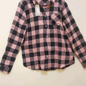 Cotton flannel shirt