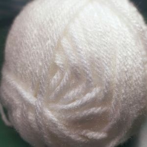 Crochet Wool White