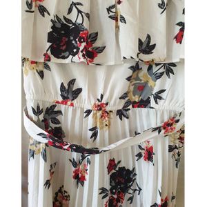 Floral Off Shoulder Dress