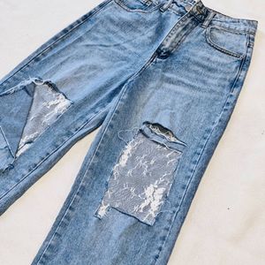 Korean Net Jeans