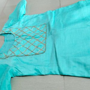 New Sea Green Kurta Set