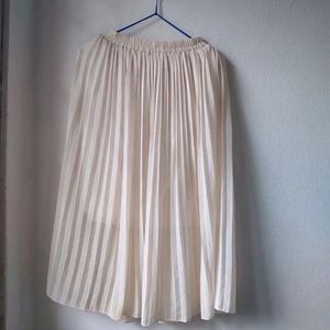 Cream Skirt