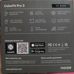Noise Colorfit Pro 3 Smartwatch With Box
