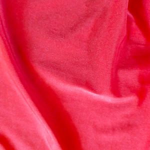 💖Bright Red Silk Palazo