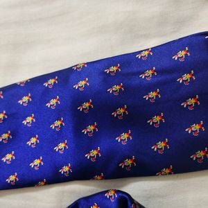 New Silk Tie - Blue