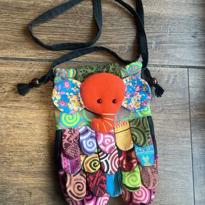 Cute Funky Elephant Sling Bag- New Condition