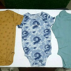 Pack Of 3  ( 24 -36m) Rompers