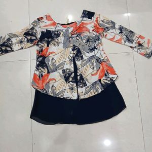 Floral Top For Teenagers