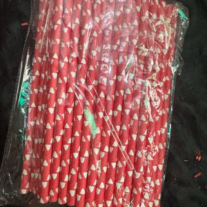 150 Pcs Paper Straw (Disposable) - Large Size