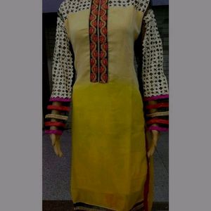 Women's Pack's 3 Long Design Kurti😍