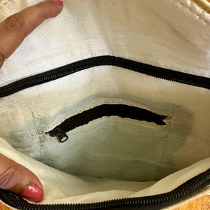 Full Embroidery Sling Bag