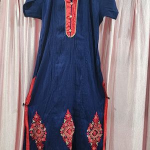 Blue KURTA