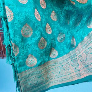 🎉Offer Accepted 🎉Boarder Saree With Blouse