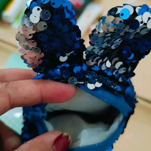 Small Scrunchies With Cute Teddy Bag Free