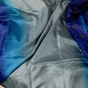 Beautiful Blue Saree