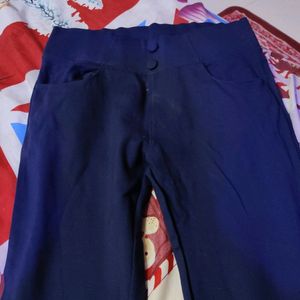 Blue Colour Women Jeggings