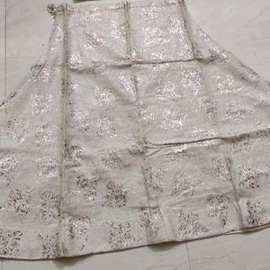 New Foil Printed Jute Skirt