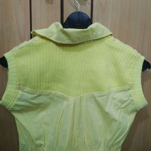 Yellow Cotton Top