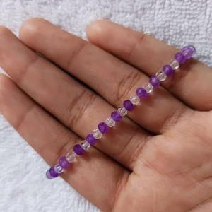 Crystal Purple Bracelet