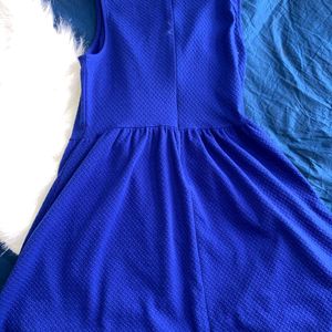 FOREVER 21 BLUE DRESS Size M Bust 30-32 Inches