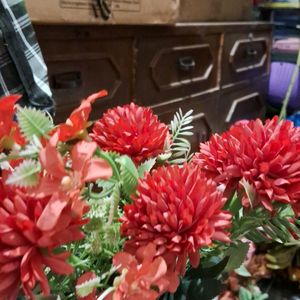 Artificial flowers Red