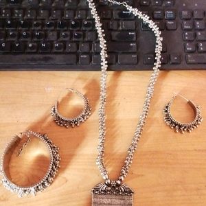 New Oxidized Jewellery Set