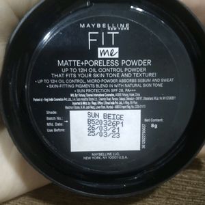 Maybelline Fit me Compact SUN BEIGE